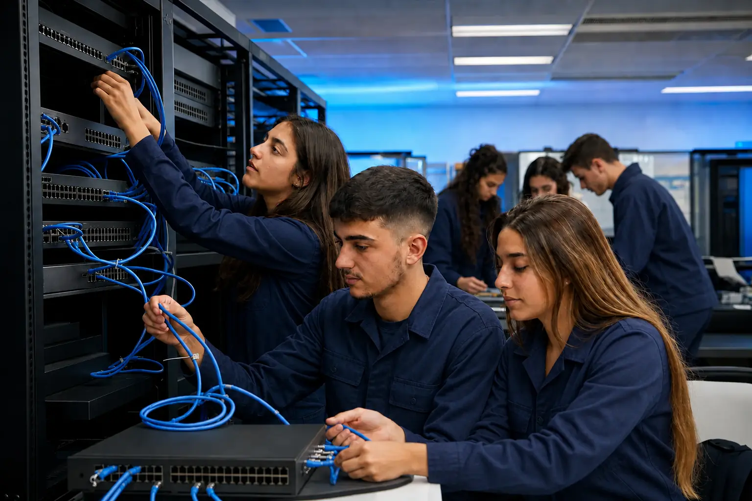 החיבור המקצועי של המכללה עם Cisco